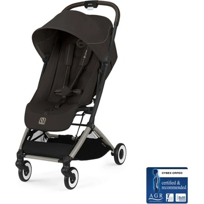 CYBEX Kočík golfový Orfeo TPE Chocolate Brown Gold 2025