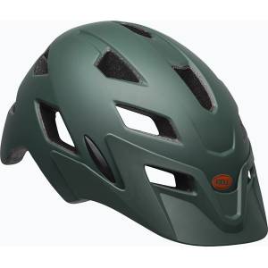 Bell Детска велосипедна каска Bell Sidetrack matte dark green/orange