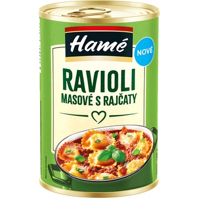 Hamé Ravioly masové s rajčaty 400 g