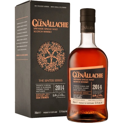 The GlenAllachie The Sinteis Series 2014 Cask Strength 57,4% 0,7 l (kartón)