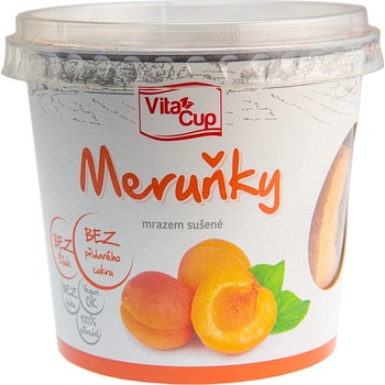 VitaCup Meruňky plátky sušené mrazem 20 g