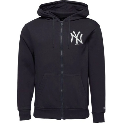 New Era MLB ESSENTIALS FZ hoody NEYYAN mikina tmavě modrá