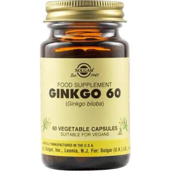 Solgar Ginkgo 60, 60 vegetable capsules
