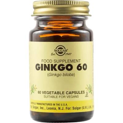 Solgar Ginkgo 60, 60 vegetable capsules