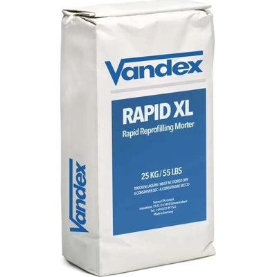 VANDEX Rapid XL Rychlá reprofilační malta 25kg – Zboží Mobilmania