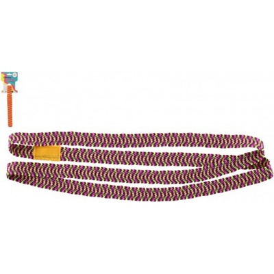 Skákací guma 100cm 2 barvy na kartě 10 5x15cm