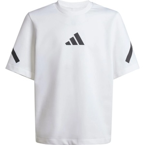 Adidas Детска тениска adidas Kid's Z. N. E Tee T-shirt - White / Black - размер 140 (EU) (704-6103-0312)
