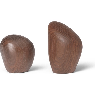 ferm LIVING Soľnička a korenička Cairn 2 ks