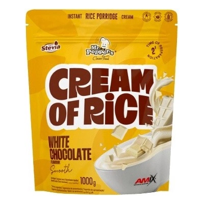 Amix Mr.Poppers Cream Of Rice White Chocolate 1 kg