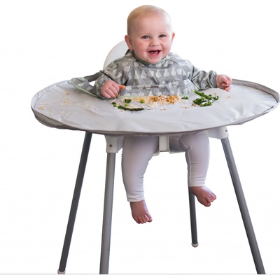 Tidy Tot BLW sada bryndáku s pultíkem šedá – Zboží Dáma