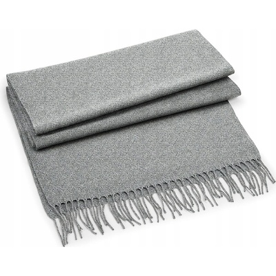 Beechfield Zimný šál B500 Heather sivá