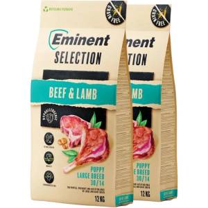 Eminent Selection Puppy Large Breed Beef & Lamb 2 x 12 кг