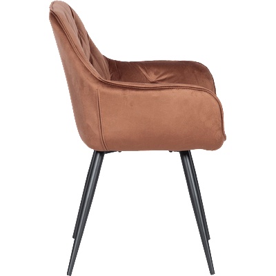 Carmen Трапезен стол latina - светлокафяв (3532103_2)