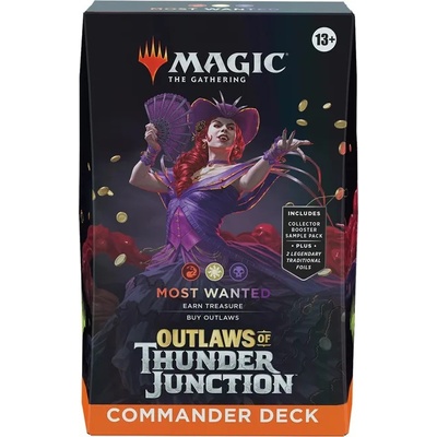 Magic the Gathering Magic the Gathering: Outlaws of Thunder Junction Commander Deck - Most Wanted