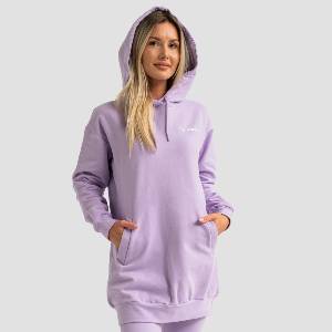 GymBeam Дамски суичър Limitless Longline Lavender L