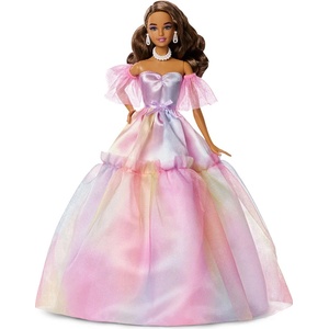 Barbie Кукла Barbie Signature - Birthday Wishes, кафява коса, колекционерска, 33 cm (JJX78)