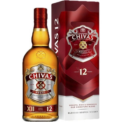 Chivas Regal 12y 40% 1 l (holá láhev)