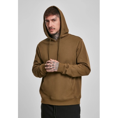 Urban Classics Мъжки суичър в цвят маслина Urban Classics Basic Terry Hoodie UB-TB3488-02438 - Маслина, размер S