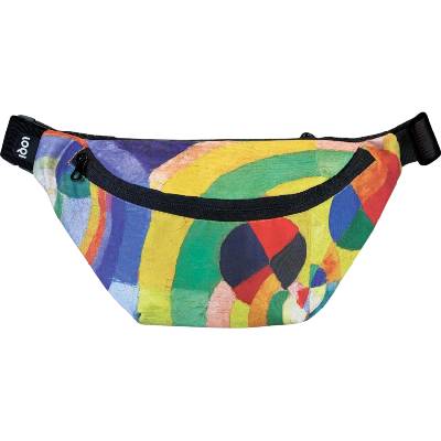 Чантичка за кръста LOQI Museum Robert Delaunay Circular Forms от рециклиран материал (BB.RD.CF)