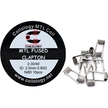 Coilology MTL Fused Clapton predmotané špirálky Ni80 0,8ohm 10ks