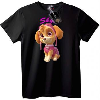 NOONEBRAND Paw Patrol Skye Тениска - S, Black