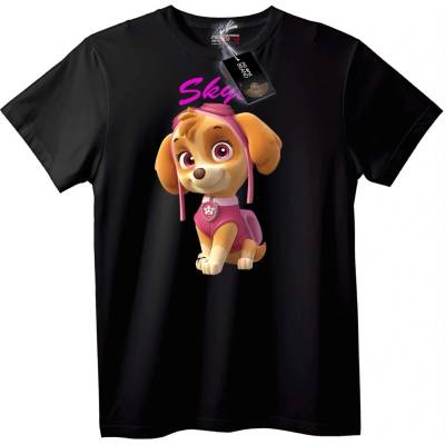 NOONEBRAND Paw Patrol Skye Тениска - S, Black