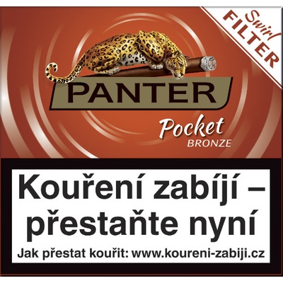 Panter Pocket Swirl Bronze Filter 10 ks