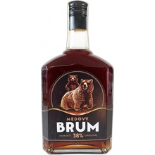Apicor Medový tuzemák BRUM 38% 0,5 l (holá láhev)