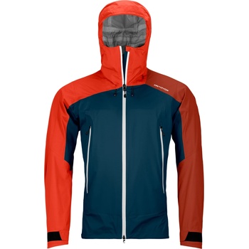 Ortovox Мъжко водоустойчиво яке Ortovox Westalpen 3L Light Jacket Waterproof jacket - Deep Ocean (002-1936-0711)