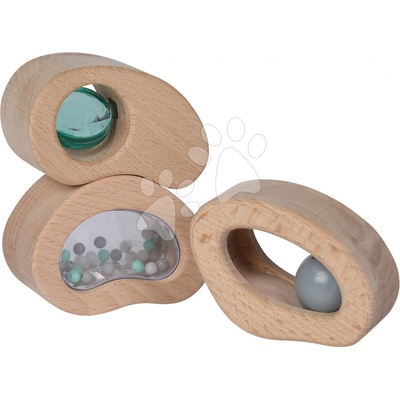 Eichhorn didaktické kocky Baby Pure Explorer Blocks so zvukom a kaleidoskopom