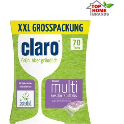 claro products GmbH, Austria Таблетки за съдомиялна claro Multi, 70 бр