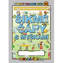 Šikmé čáry s myškami - Veselá škola 10