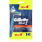 Gillette Blue II Plus самобръсначки за еднократна употреба за мъже 14 бр