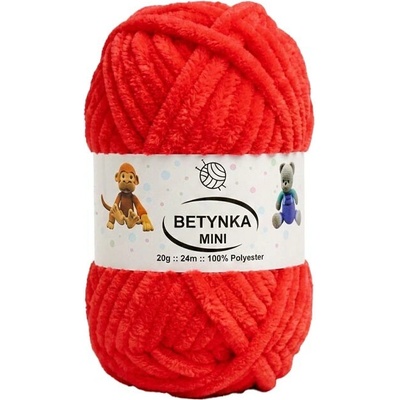 příze Betynka Mini 718 červená