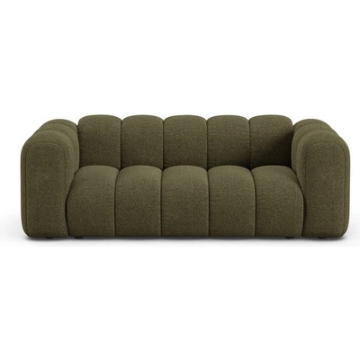 Micadoni Зелен шенилов диван 200 cm Lupine - Micadoni (MIC_2S_214_F1_LUPINE4)