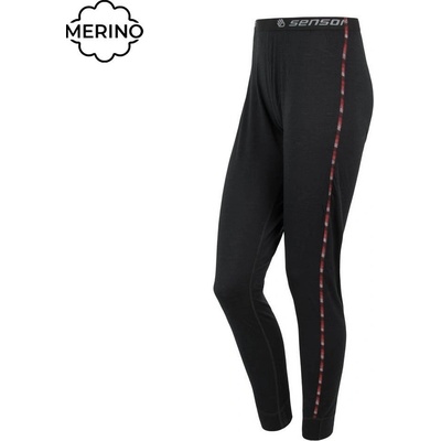Spodky dlouhé dámské SENSOR MERINO AIR černé