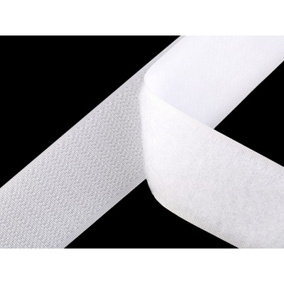 Stoklasa Suchý zip háček + plyš šíře 38 mm Balení: 1 m, Varianta: 1 bílá 1 bílá