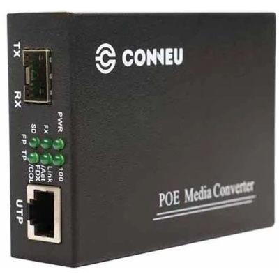 Conneu Оптичен PoE медиа конвертор, 10-100Mbps, 15.4W (CNSW-6002FE)