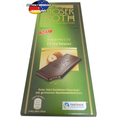 Moser Roth Mléčná s příchutí lískových oříšků , 125 g