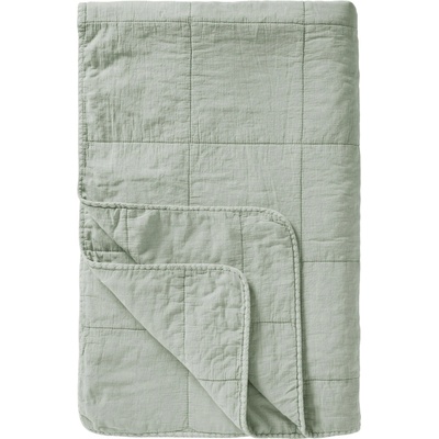 Ib Laursen Prešívaný prehoz Vintage Pistachio 130 x 180 cm