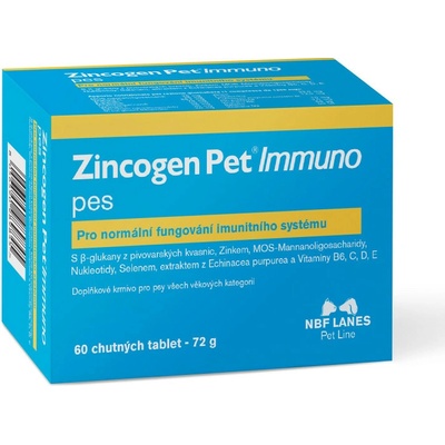Zincogen Pet Immuno pro psy 60 tbl
