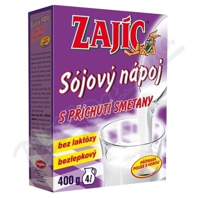 Zajíc nápoj sojový s příchutí smetany 400 g