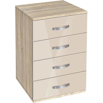 Bogdan Furniture G Скрин с чекмеджета Memo. bg, модел BM-Ava 500, ГБ сонома и крем гланц