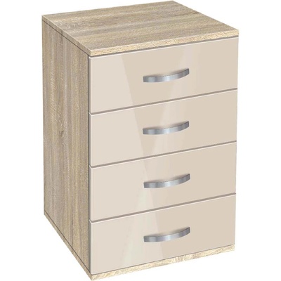 Bogdan Furniture G Скрин с чекмеджета Memo. bg, модел BM-Ava 500, ГБ сонома и крем гланц