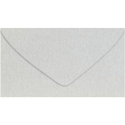 Dopisní obálka metallic 120g C6 114x162mm - stříbrná