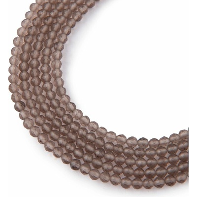Koráliky z minerálu Záhneda 3mm brúsené - 18 cm