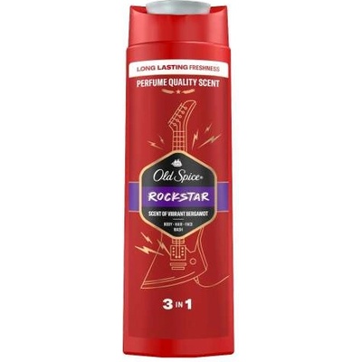 Old Spice Rockstar Мъжки душ гел и шампоан 400ml (10DE020169)
