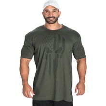 Gasp Skull Standard Tee Deep Forest tričko Gasp tmavo zelené