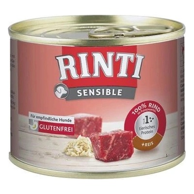 Rinti Sensible Adult hovädzie mäso s ryžou 185 g