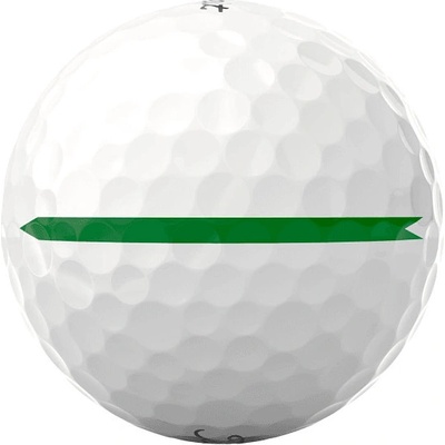 Titleist ProV1 Perfomance Alignment biele so zelenou mieriacou šípkou 3 ks